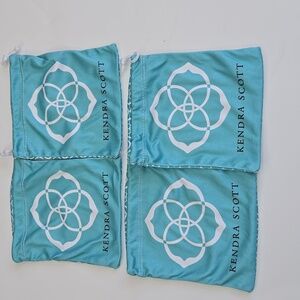 Kendra Scott 4 dust jewelry bags